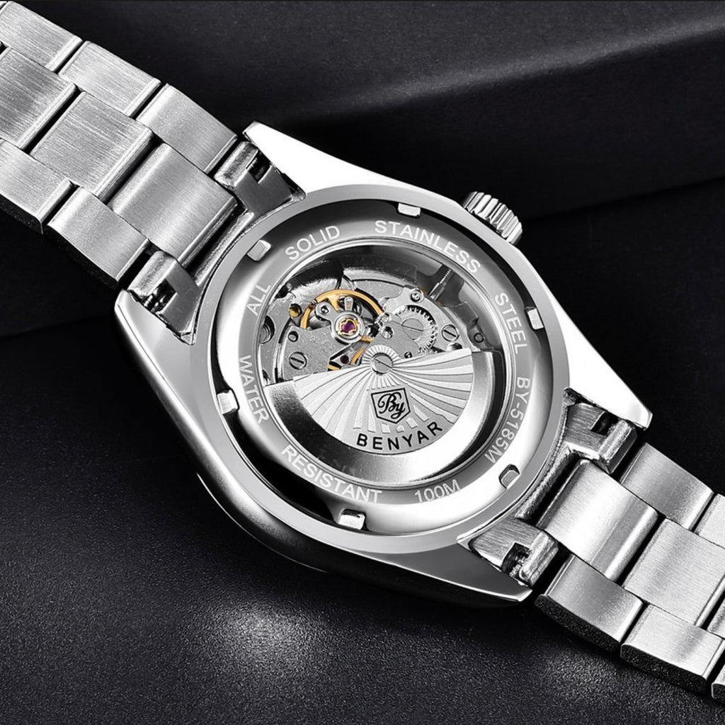 BENYAR BY-5185 men watch sky blue dial 39mm