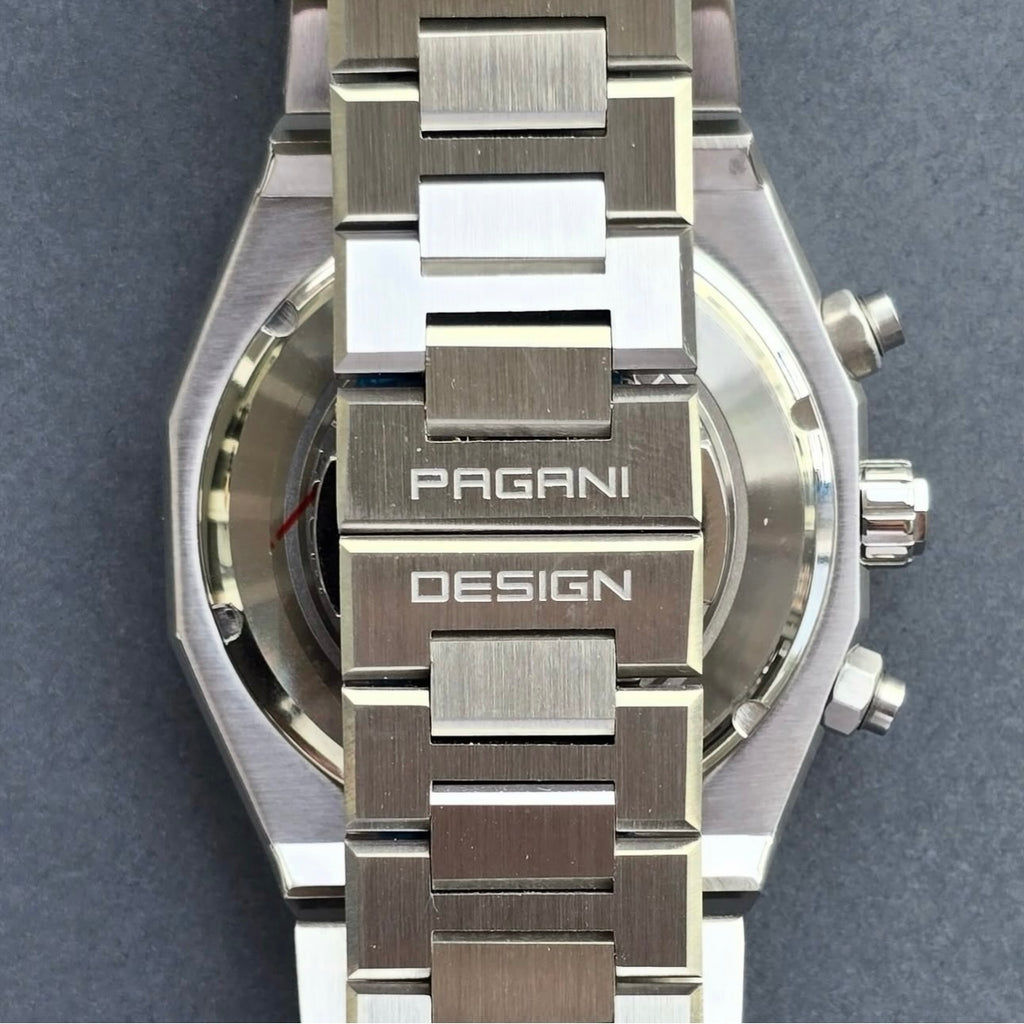 PAGANI DESIGN PD-1707 men watch blue dial 40mm