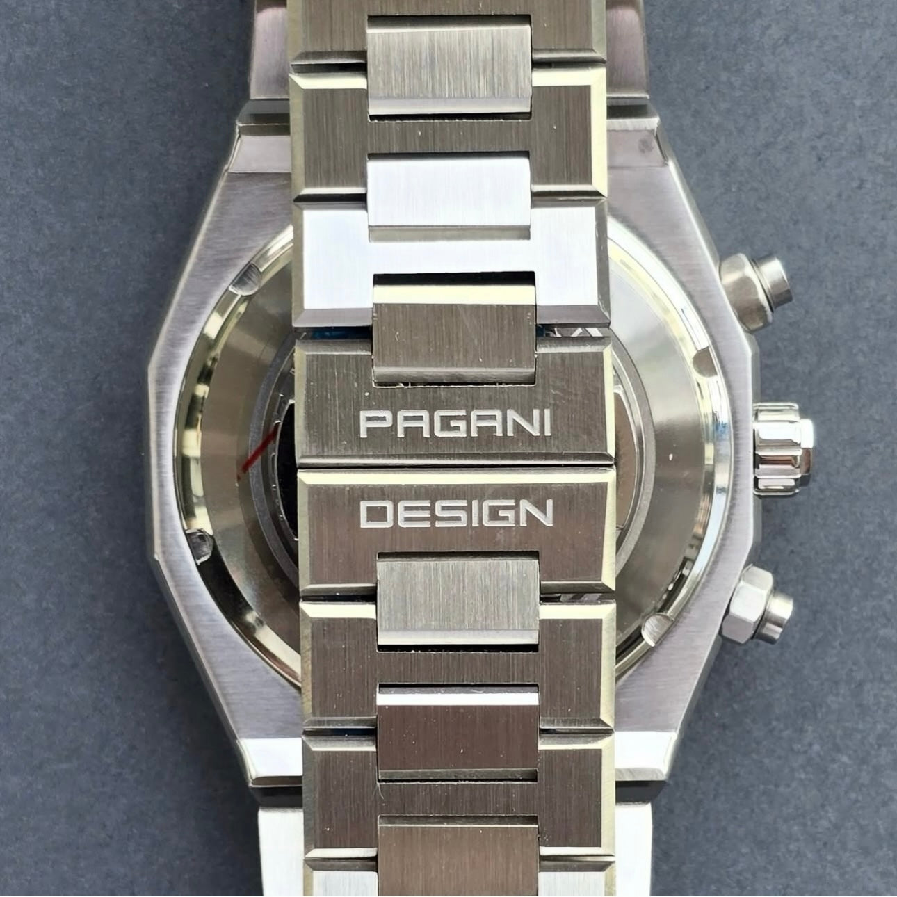 PAGANI DESIGN PD-1707 men watch black dial 40mm